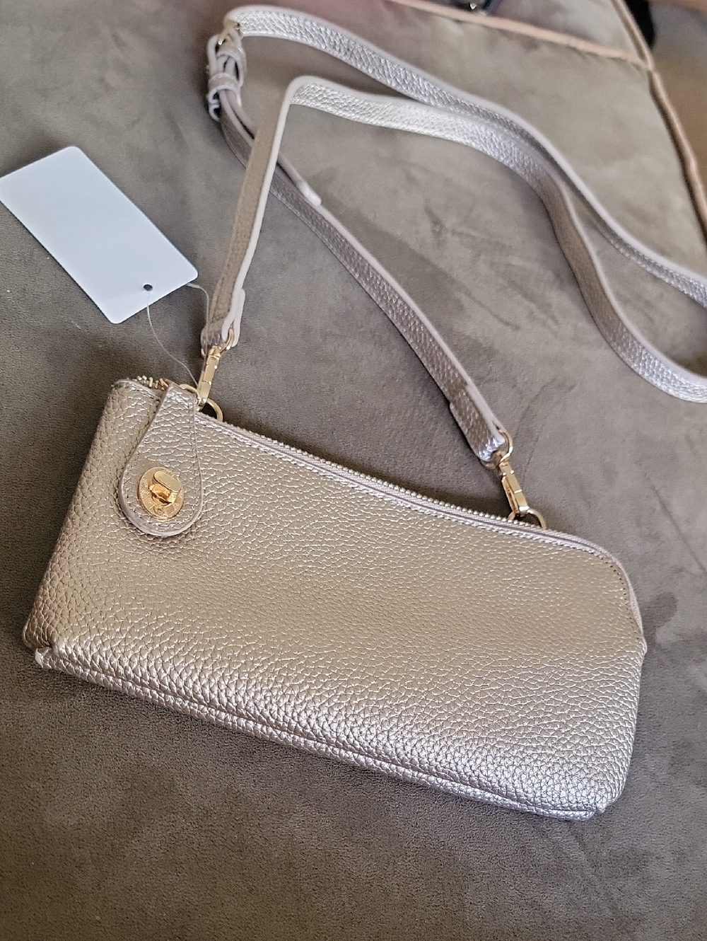 Joy Susan- Crossbody/Wristlet/Clutch (Gray)